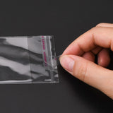 1000 pc OPP Cellophane Bags, Rectangle, Clear, 10x5cm, Unilateral Thickness: 0.035mm, Inner Measure: 7.5x5cm