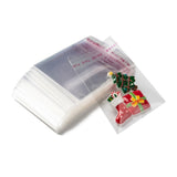 1000 pc OPP Cellophane Bags, Small Jewelry Storage Bags, Self-Adhesive Sealing Bags, Rectangle, Clear, 7x5cm, Unilateral Thickness: 0.035mm, Inner Measure: 5x5cm