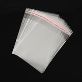 1000 pc OPP Cellophane Bags, Rectangle, Clear, 10x7cm, Unilateral Thickness: 0.035mm, Inner Measure: 7.5x7cm