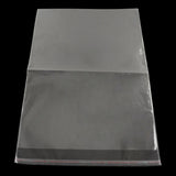 300 pc Rectangle OPP Cellophane Bags, Clear, 47x32cm, Unilateral Thickness: 0.035mm, Inner Measure: 43x31cm