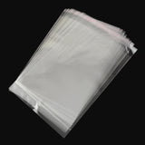 1000 pc Rectangle OPP Cellophane Bags, Clear, 12x7cm, Unilateral Thickness: 0.035mm, Inner Measure: 7.5x7cm