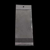 1000 pc Rectangle OPP Cellophane Bags, Clear, 19.5x5cm, Unilateral Thickness: 0.035mm, Inner Measure: 14.5x5cm