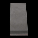 1000 pc Rectangle OPP Cellophane Bags, Clear, 24x8cm, Unilateral Thickness: 0.035mm, Inner Measure: 20.5x8cm