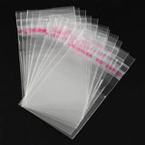 1000 pc OPP Cellophane Bags, Rectangle, Clear, 5x3cm, Unilateral Thickness: 0.035mm, Inner Measure: 3x3cm