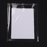 1000 pc OPP Cellophane Bags, Rectangle, Clear, 27x20cm, Unilateral Thickness: 0.035mm, Inner Measure: 23x20cm