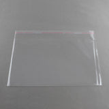 1000 pc OPP Cellophane Bags, Rectangle, Clear, 14x25cm, Unilateral Thickness: 0.035mm, Inner Measure: 14.5x25cm