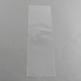 1000 pc OPP Cellophane Bags, Rectangle, Clear, 25x8cm, Unilateral Thickness: 0.035mm