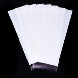 1000 pc Pearl Film Cellophane Bags, OPP Material, Self-Adhesive Sealing, with Hang Hole, Rectangle, White, 26~27x15cm, Unilateral Thickness: 0.045mm, Inner Measure: 21~22.5x15cm