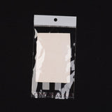 1000 pc Cellophane Bags, 19.5x10cm, Unilateral Thickness: 0.0035mm, Inner Measure: 15x10cm, Hole: 0.6cm