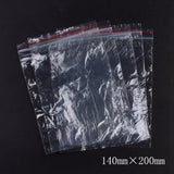 1 Bag Plastic Zip Lock Bags, Resealable Packaging Bags, Top Seal, Self Seal Bag, Rectangle, Red, 20x14cm, Unilateral Thickness: 1.1 Mil(0.028mm)