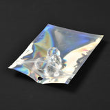 200 pc Rectangle Zip Lock Plastic Laser Bags, Resealable Bags, Clear, 14.9x10.5cm, Hole: 8mm, Unilateral Thickness: 2.7 Mil(0.07mm)