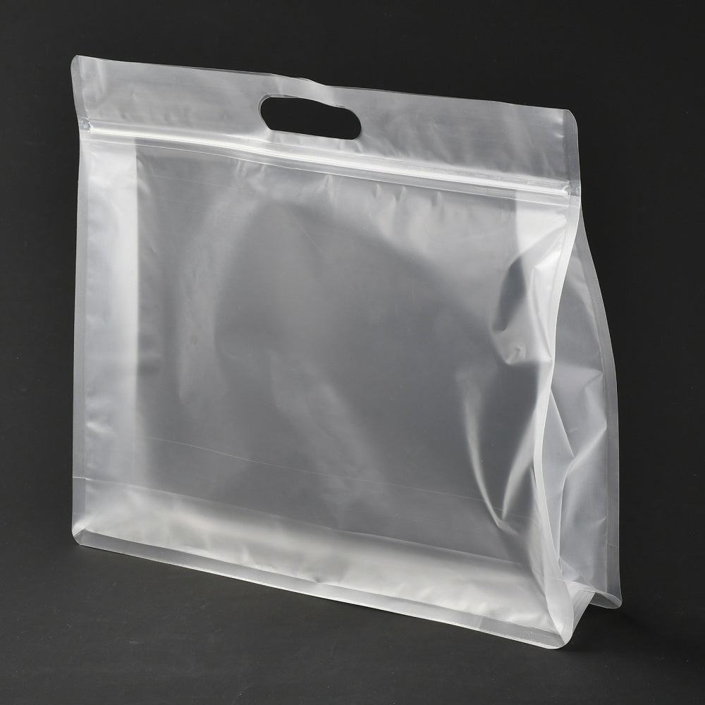CRASPIRE 50 pc Reusable Mason Jar Shape Zipper Sealed Bags, Fresh