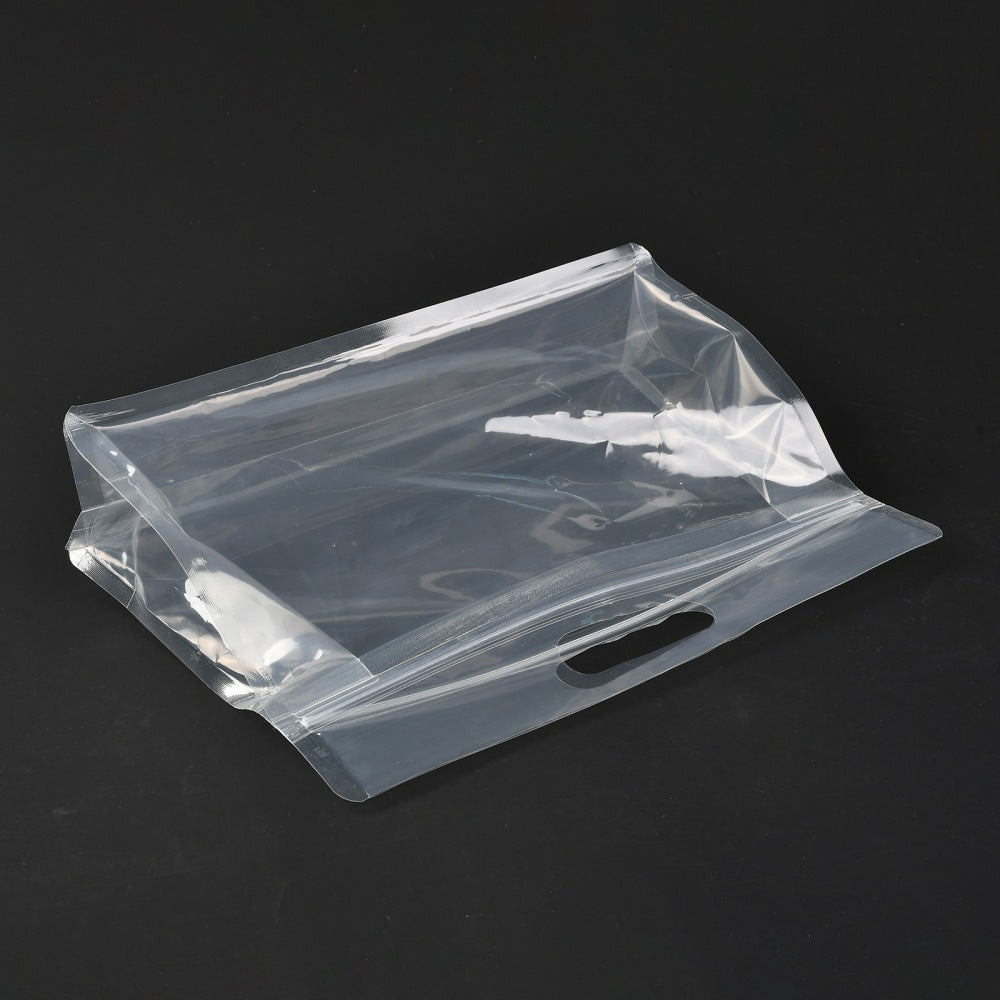CRASPIRE 50 pc Reusable Mason Jar Shape Zipper Sealed Bags, Fresh