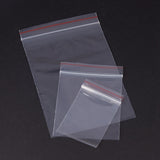 1 Set Elite Clear Zip Lock Bags Sets, Mixed Size Strong Reusable Grip Seal Bags, 6-12x4-8cm, about 100pcs/size