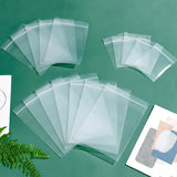 1 Set Heavy Duty Plastic Zip Lock Bags, Resealable Bags, Clear, Unilateral Thickness: 5.9 Mil(0.15mm), 300pcs/set