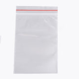 100 pc Plastic Zip Lock Bags, Resealable Packaging Bags, Top Seal, Self Seal Bag, Rectangle, Clear, 15x10cm, Unilateral Thickness: 2 Mil(0.05mm)