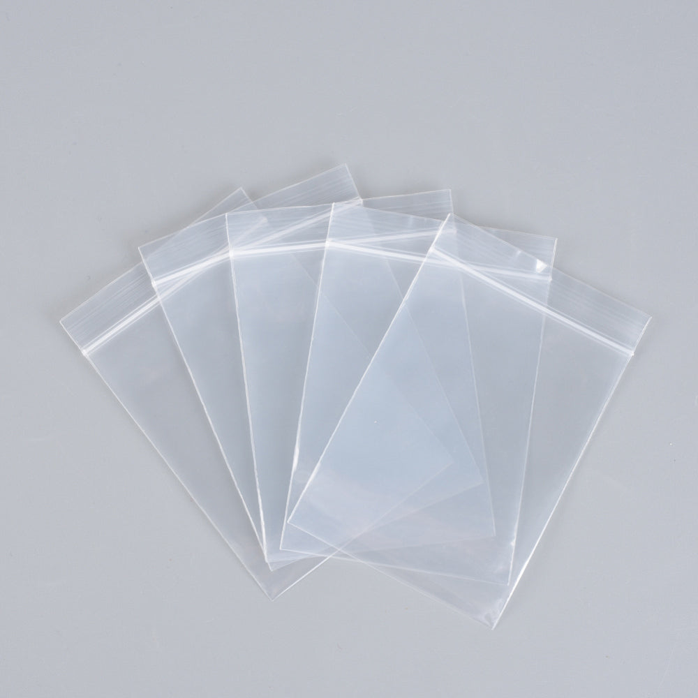 Grip Seal Bags Resealable Poly Polythene Plastic Zip Lock Baggies Small  Large
