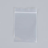 1 Group Polyethylene Zip Lock Bags, Resealable Packaging Bags, Top Seal, Self Seal Bag, Rectangle, Clear, 17x12cm, Unilateral Thickness: 2.9 Mil(0.075mm), 100pcs/group