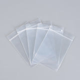 1 Group Polyethylene Zip Lock Bags, Resealable Packaging Bags, Top Seal, Self Seal Bag, Rectangle, Clear, 32x22cm, Unilateral Thickness: 2.9 Mil(0.075mm), 100pcs/group