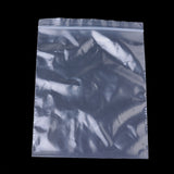 1000 pc Plastic Zip Lock Bags, Resealable Packaging Bags, Top Seal, Self Seal Bag, Rectangle, Clear, 7x5x0.012cm, Unilateral Thickness: 2.3 Mil(0.06mm)