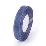 2 Bag Organza Ribbon, for Bowknot Tie, Sew on Hair Barrette Accessories, Blue, 2-3/8 inch(60mm), about 38.28 Yards(35m)/Bag