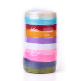 2 Bag Organza Ribbon, for Bowknot Tie, Sew on Hair Barrette Accessories, Blue, 2-3/8 inch(60mm), about 38.28 Yards(35m)/Bag