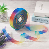 1 Roll Organza Ribbon, FireBrick, 1/4 inch(6mm), 500yards/Roll(457.2m/Roll)