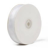 1 Roll Nylon Organza Ribbon, with Gold Foil, For Jewelry Making, Cornsilk, 1inch(26mm), 200yards/roll(182.88m/roll)