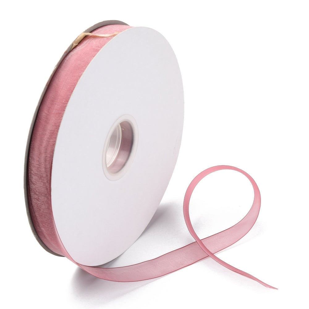 2 Yds,glitter Ribbon,pink Ribbon,wire Ribbon,organza Ribbon,sheer