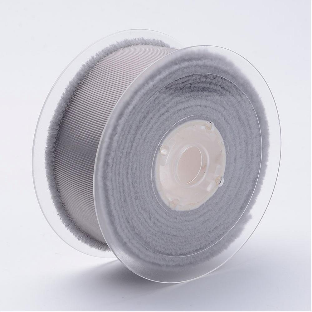 Silver - Grosgrain Ribbon Solid Color - ( W: 1-1/2 inch | L: 50 Yards )