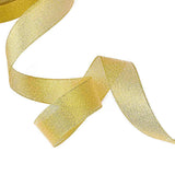 1 Roll Organza Ribbon, Yellow, 1/8 inch(3mm), 1000yards/roll(914.4m/roll)