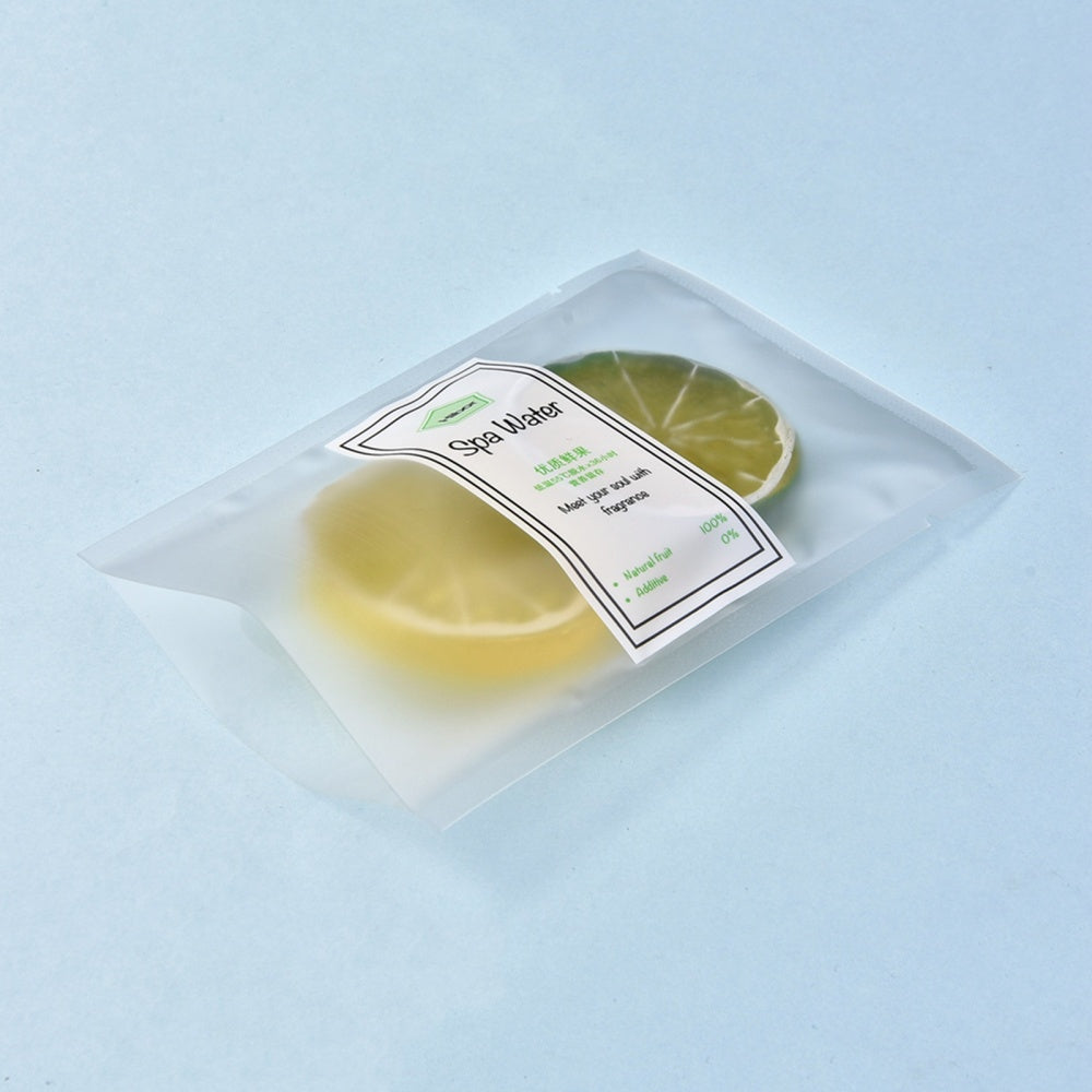 clear fresh fruit packaging bag with