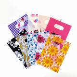 500 pc Printed Plastic Bags, Rectangle, Mixed Color, 20x15cm