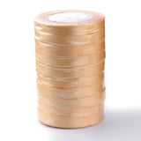 1 Roll Double Face Satin Ribbon, Polyester Ribbon, Dark Gray, 1/8 inch(3mm), about 880yards/roll(804.672m/roll)