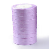 1 Group Single Face Satin Ribbon, Polyester Ribbon, Sky Blue, 2 inch(50mm), about 25yards/roll(22.86m/roll), 100yards/group(91.44m/group), 4rolls/group