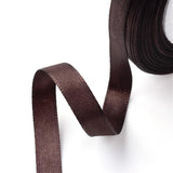 1 Roll Double Face Matte Satin Ribbon, Polyester Satin Ribbon, Wheat, (3/8 inch)9mm, 100yards/roll(91.44m/roll)