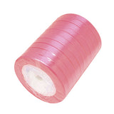 1 Roll Double Face Satin Ribbon, Polyester Ribbon, Aqua, 1/8 inch(3mm) wide, about 880yards/roll(804.672m/roll)