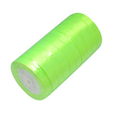 2 Roll Polyester Satin Ribbon, with Single Face Golden Hot Stamping, Diamond Pattern, White, 5/8(16mm), 10yards/roll(9.14m/roll)