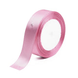 1 Group Single Face Satin Ribbon, Polyester Ribbon, Green, 2 inch(50mm), about 25yards/roll(22.86m/roll), 100yards/group(91.44m/group), 4rolls/group