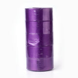 1 Group Single Face Satin Ribbon, Polyester Ribbon, Violet, about 1/2 inch(12mm) wide, 25yards/roll(22.86m/roll), 250yards/group(228.6m/group), 10rolls/groupl