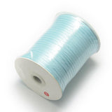 1 Group Single Face Satin Ribbon, Polyester Ribbon, Lawn Green, 2 inch(50mm), about 25yards/roll(22.86m/roll), 100yards/group(91.44m/group), 4rolls/group