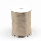 1 Group Single Face Satin Ribbon, Polyester Ribbon, Coconut Brown, 2 inch(50mm), about 25yards/roll(22.86m/roll), 100yards/group(91.44m/group), 4rolls/group