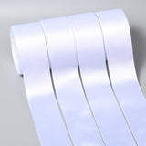 1 Group Single Face Satin Ribbon, Polyester Ribbon, White, 3/4 inch(20mm), about 25yards/roll(22.86m/roll), 250yards/group(228.6m/group), 10rolls/group