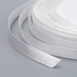 3 Card Polyester Grosgrain Ribbon,  for DIY Handmade Craft, Gift Decoration, Antique White, 1/4 inch(5mm), about 10.93 yards (10m)/card