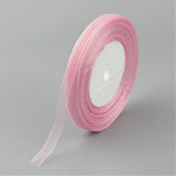 1 Roll Solid Color Organza Ribbons, for Party Decoration, Gift Packing, Light Grey, 1(25mm), about 50yard/roll(45.72m/roll)