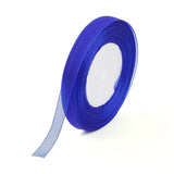 1 Roll Polyester Organza Ribbon, Purple, 3/8 inch(9mm), 200yards/roll(182.88m/roll)