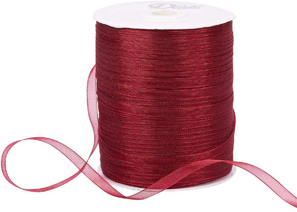  500 Yard Fabric Ribbon Satin Ribbon Rolls Silk Satin