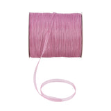 1 Bag Organza Ribbon, Wired Sheer Chiffon Ribbon, for Package Wrapping, Hair Bow Clips Accessories Making, Pearl Pink, 2-1/8 inch(55mm), about 37.18~38.28 yards(34~35m)/bag