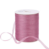 1 Bag Organza Ribbon, Wired Sheer Chiffon Ribbon, for Package Wrapping, Hair Bow Clips Accessories Making, Pearl Pink, 2-1/8 inch(55mm), about 37.18~38.28 yards(34~35m)/bag