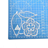 CRASPIRE Carbon Steel Cutting Dies Stencils, for DIY Scrapbooking, Photo Album, Decorative Embossing, Paper Card, Matte Platinum Color, Flower Pattern, 9.9x11.2x0.08cm,10pcs/set